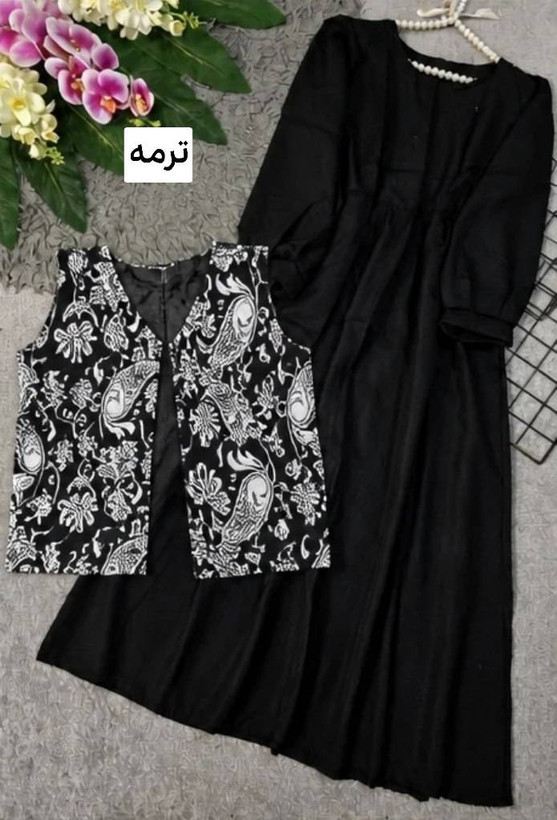 ست دوتیکه سارافون کراپ😍/۵۶۳۴